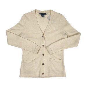 Ralph Lauren Sport Merino Wool Cardigan Women's L